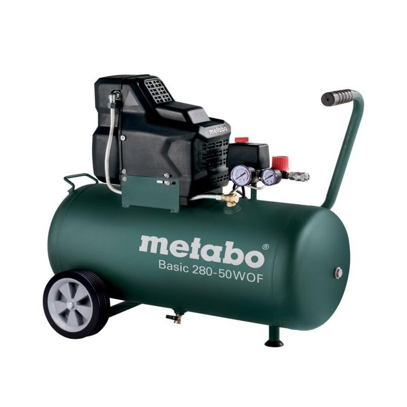 METABO.SPRĘŻARKA BASIC 280-50 W OF 230V 50L BEZOLEJOWA