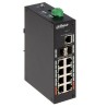 Dahua Technology PFS3211-8GT-120-V2 łącza sieciowe Nie zarządzany Gigabit Ethernet (10/100/1000) Obsługa PoE Montaż na