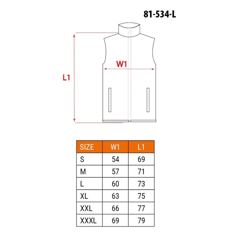 Bezrękawnik puchowy NEO Tools 81-534-L_PL PREMIUM, rozmiar L