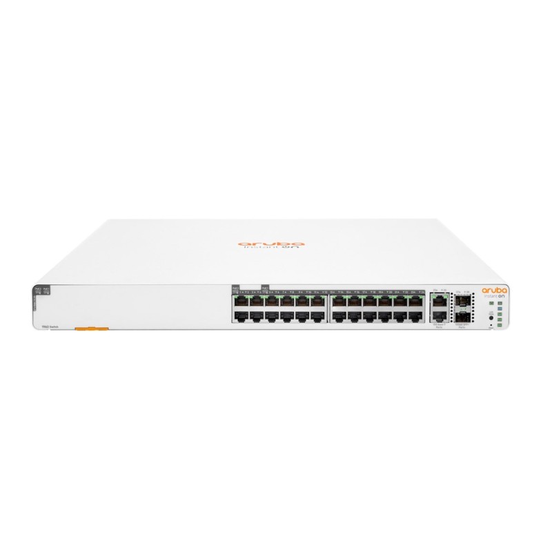 Aruba Instant On 1960 24G 20p Class4 4p Class6 PoE 2XGT 2SFP+ 370W Zarządzany L2+ Gigabit Ethernet (10/100/1000) Obsługa PoE 1U Aruba Instant On 1960 24G 20p Class4 4p Class6 PoE 2XGT 2SFP+ 370W Zarządzany L2+ Gigabit Ethernet (10/100/1000) Obsługa PoE 1U