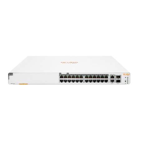 Aruba Instant On 1960 24G 20p Class4 4p Class6 PoE 2XGT 2SFP+ 370W Zarządzany L2+ Gigabit Ethernet (10/100/1000) Obsługa PoE 1U