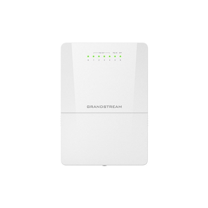 Grandstream Networks GWN7710R łącza sieciowe Zarządzany L2 Gigabit Ethernet (10/100/1000) Obsługa PoE Biały Grandstream Networks GWN7710R łącza sieciowe Zarządzany L2 Gigabit Ethernet (10/100/1000) Obsługa PoE Biały