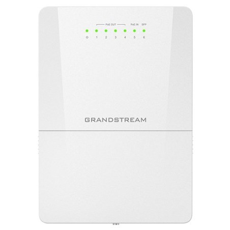 Grandstream Networks GWN7710R łącza sieciowe Zarządzany L2 Gigabit Ethernet (10/100/1000) Obsługa PoE Biały