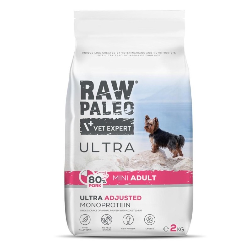 Raw Paleo Ultra Pork Mini Adult 2kg