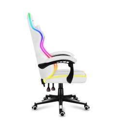 Fotel gamingowy Huzaro Force 4.4 RGB White