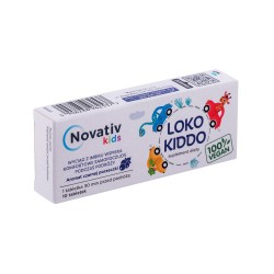 Zestaw Novativ Kids: Lizaki multivit, Beta immuno płyn na odporność,Lokokiddo,Multivitaminka dla dzieci