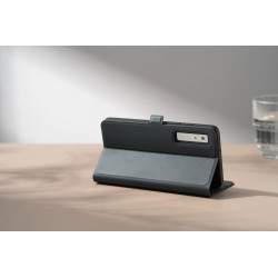 Etui Flip-Fold Cover Case Onyx Palma Dark Grey