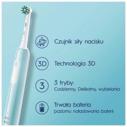 Szczoteczka elektryczna Oral-B PRO1 Caribbean Blue