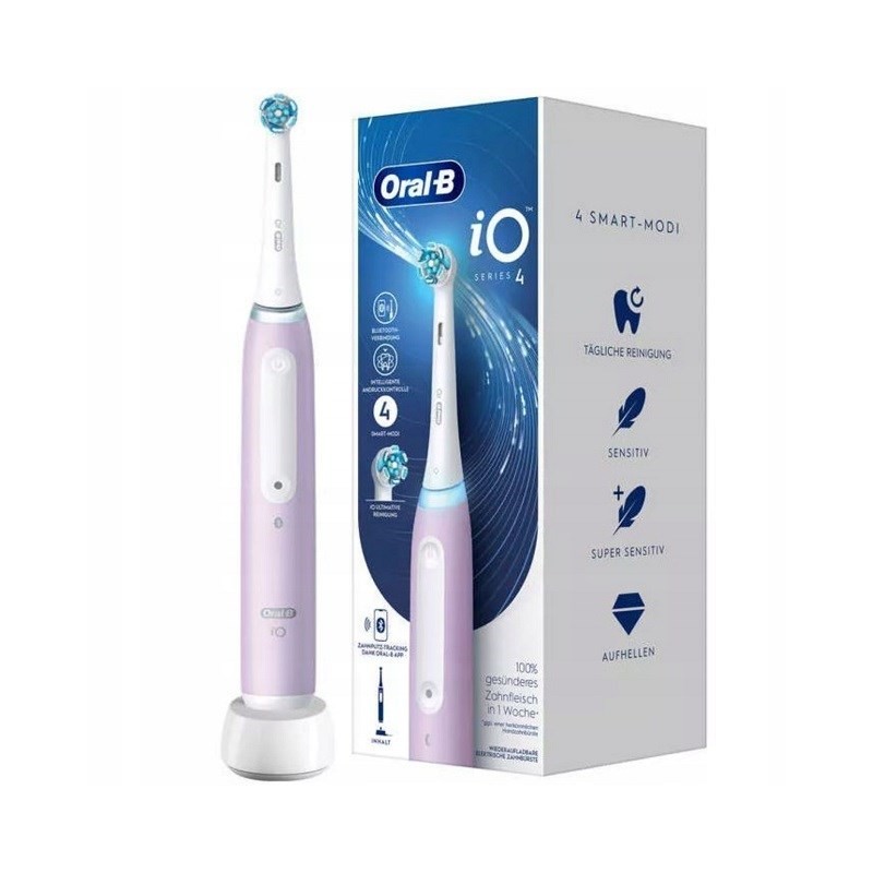 Braun Oral-b szczoteczka elektryczna iO4 lawendowa