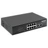 Switch giga 8P poe+ 2P uplink
