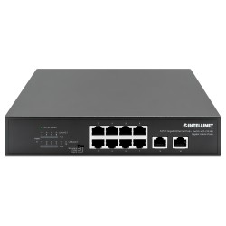 Switch giga 8P poe+ 2P uplink