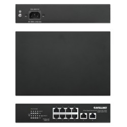 Switch giga 8P poe+ 2P uplink