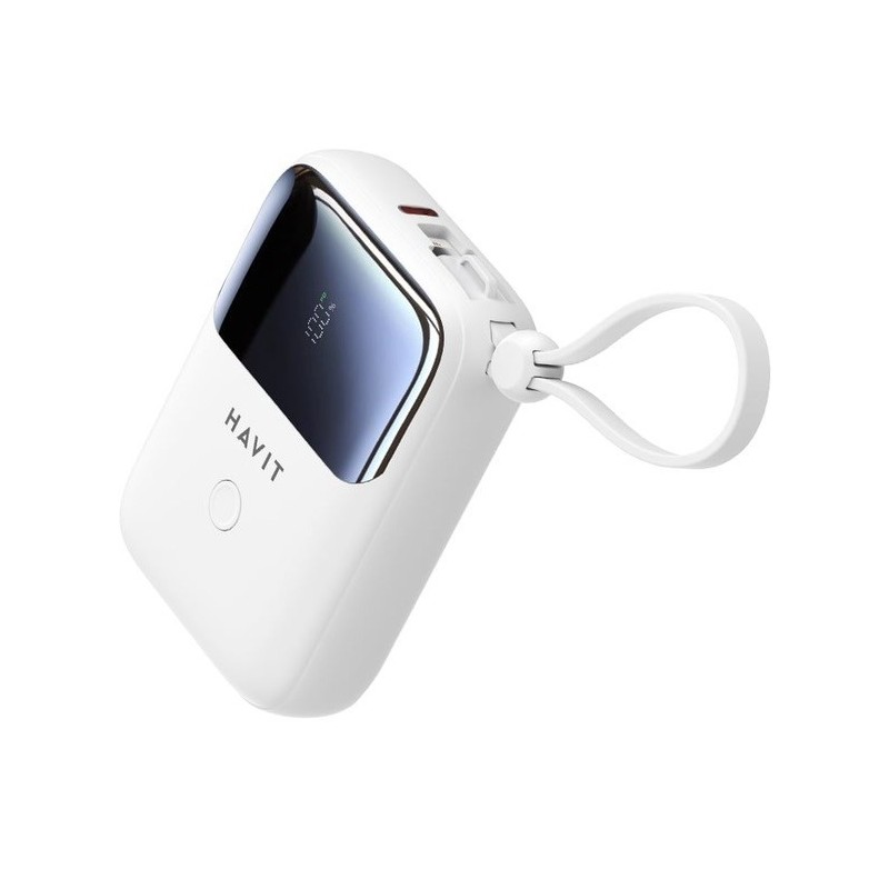 Powerbank Havit PB5215 10000mAh (biały)