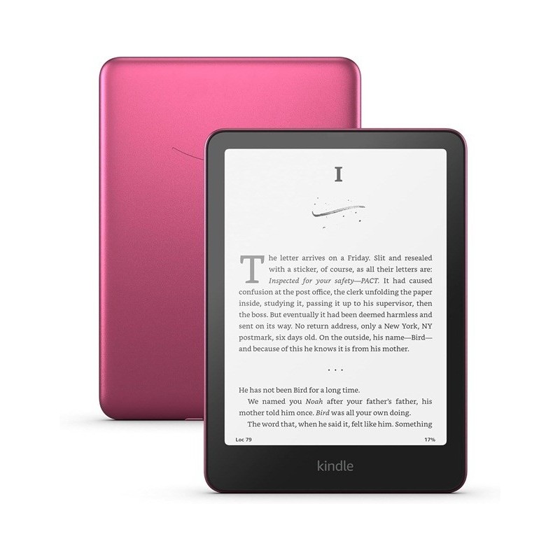 Ebook New Kindle Paperwhite (12th Generation) - 2024 release 7” glare-free 32GB Wi-Fi Wireless charging (Without Lockscreen Ads)