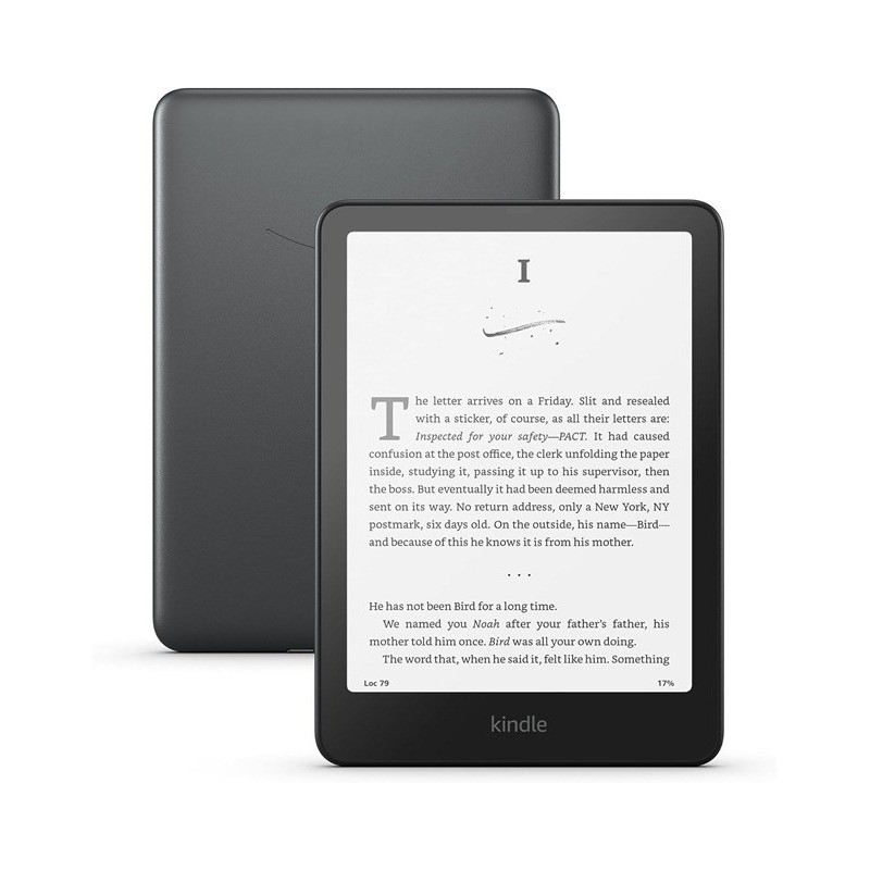 Ebook New Kindle Paperwhite (12th Generation) - 2024 release 7” glare-free 32GB Wi-Fi Wireless charging (Without Lockscreen Ads)