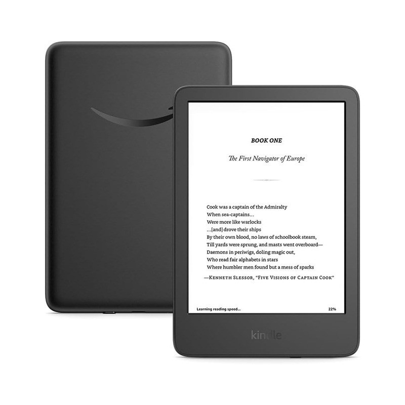 Ebook New Kindle (11th Generation) - 2024 release 6” glare-free 16GB Wi-Fi (Ad-supported) Black