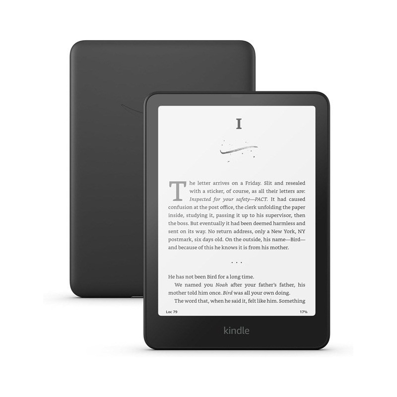 Ebook New Kindle Paperwhite (12th Generation) - 2024 release 7” glare-free 16GB Wi-Fi (Ad-supported) Black