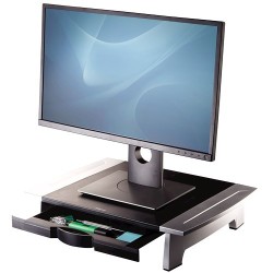 MONITOR RISER STANDARD BLACK/SILVER 8031101 FELLOWES