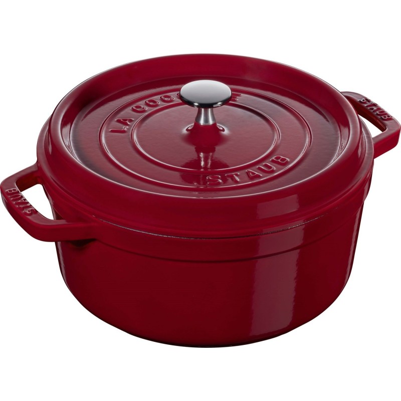 STAUB LA COCOTTE Garnek żeliwny okrągły 6.7 ltr, kasztanowy