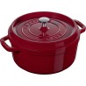 STAUB LA COCOTTE Garnek żeliwny okrągły 6.7 ltr, kasztanowy