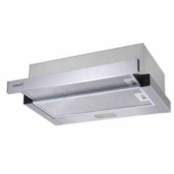 CATA TFB-5160 X Hood, Energy efficiency class C, Width 59.5 cm, Max 297 m3/h, Mechanical control, LED, Stainless steel CATA