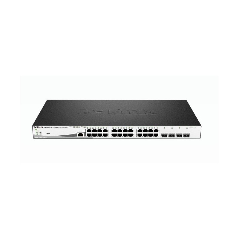 Switch D-Link DGS-1210-28MP/E 28-Port Gigabit PoE Switch D-Link DGS-1210-28MP/E 28-Port Gigabit PoE