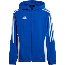 Kurtka dla dzieci adidas Tiro 24 niebieska IM8794 164cm