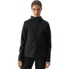 Kurtka damska softshell 4F F285 głęboka czerń 4FWAW24TSOFF285 20S 2XL