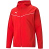 Kurtka męska Puma teamRISE All Weather Jacket czerwona 657396 01 2XL