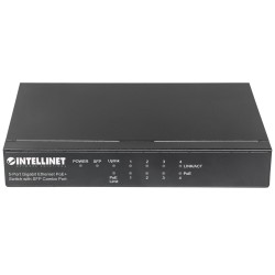 INTELLINET SWITCH GIGABIT 5-PORTOWY POE+ ZE SLOTEM