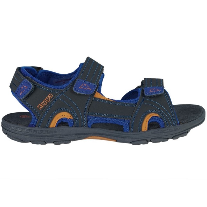 Sandały dla dzieci Kappa Early II K Footwear Kids granatowo-pomarańczowe 260373K 6744 29