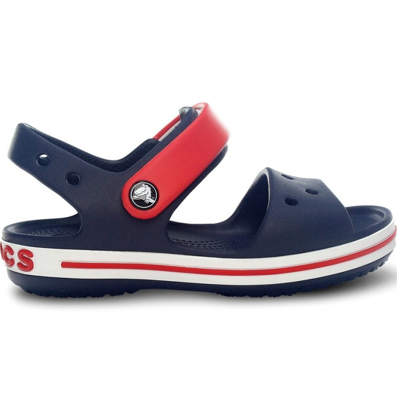 Sandały dla dzieci Crocs Crocband Sandal Kids granatowo czerwone 12856 485 24-25