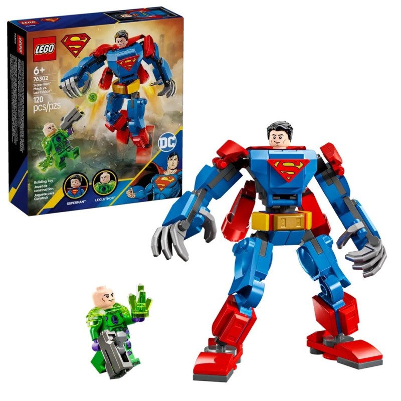 LEGO DC Super Heroes 76302 Mech Supermana kontra Lex Luthor