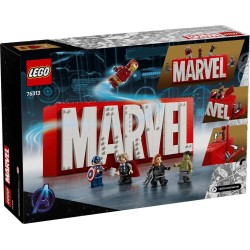 LEGO MARVEL SUPER HEROES 76313 Logo MARVEL z minifigurkami