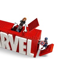 LEGO MARVEL SUPER HEROES 76313 Logo MARVEL z minifigurkami