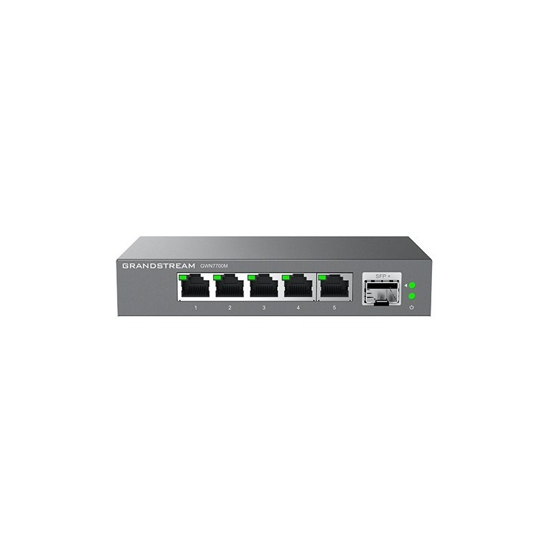 Grandstream GWN 7701PA 8xGbE, 8xPOE niezarządzalny switch Grandstream GWN 7701PA 8xGbE, 8xPOE niezarządzalny switch