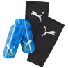 Ochraniacze piłkarskie Puma Ultra Flex Sleeve niebieskie 030871 06 L