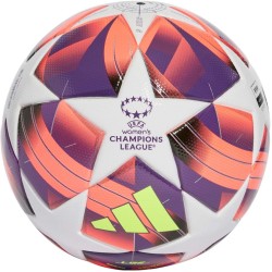 Piłka nożna adidas Womens UCL League biało-różowo-fioletowa IX4050 5