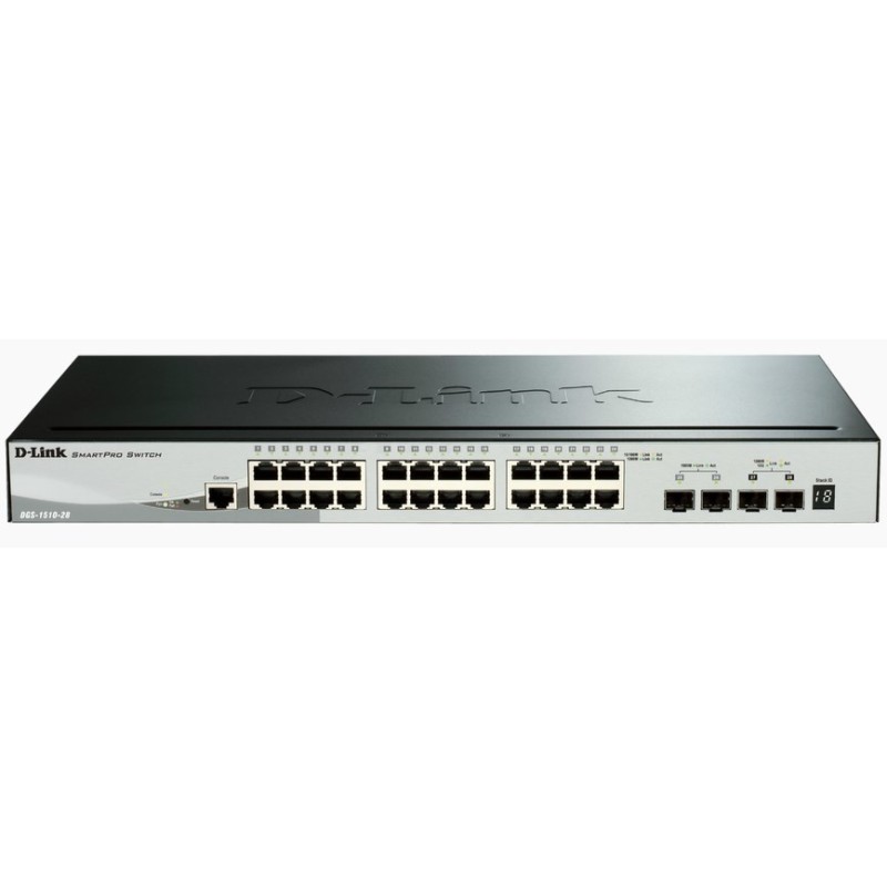 D-LINK - DGS-1510-28X/E 24 port 10/100/1000 D-LINK - DGS-1510-28X/E 24 port 10/100/1000