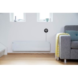 Szklany panel grzewczy, Wi-Fi - Mill GL800LWIFI3