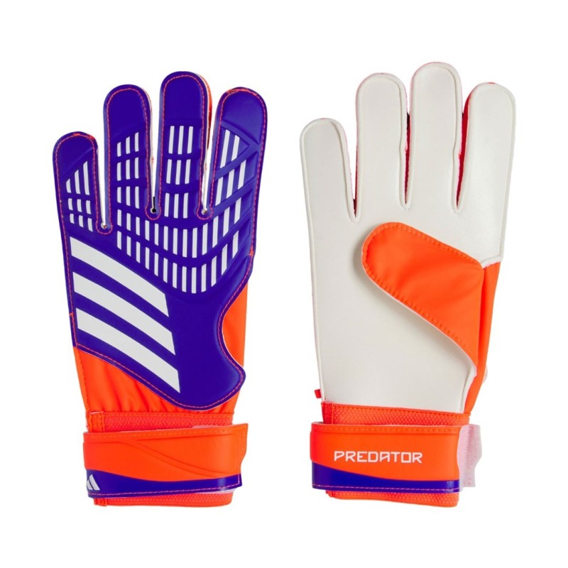 Rękawice bramkarskie adidas Predator Training Goalkeeper fioletowo-pomarańczowe IX3870 9