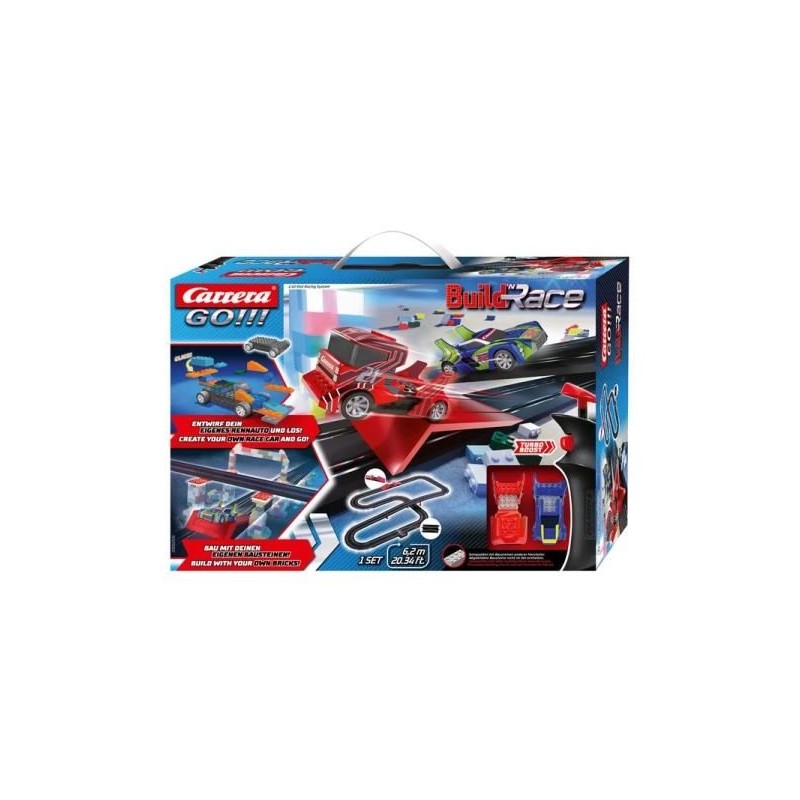 PROMO Tor GO!!! Build 'n Race - Racing Set 6,2m 62531 Carrera