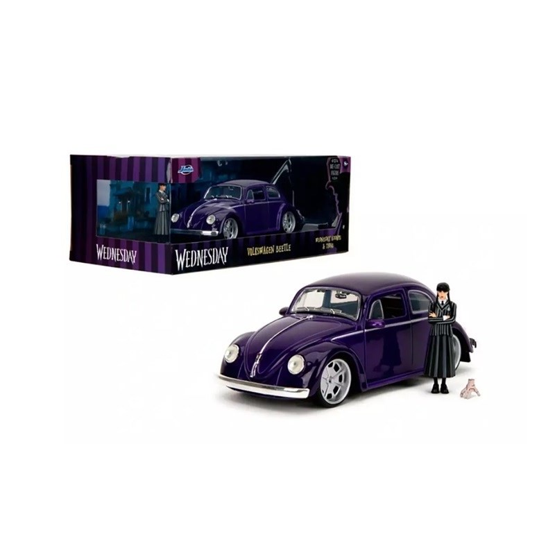 Jada Wednesday Volkswagen Beetle 1:24