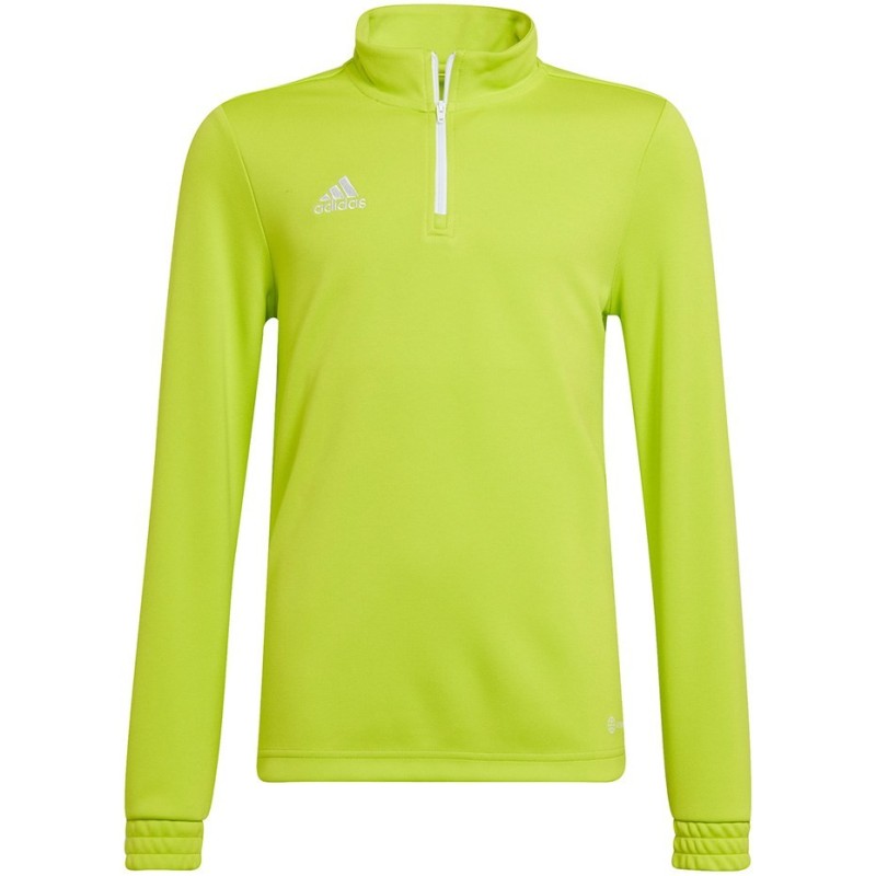 Bluza dla dzieci adidas Entrada 22 Training Top limonkowa HC5060 152cm