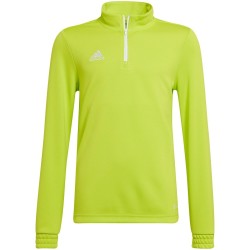 Bluza dla dzieci adidas Entrada 22 Training Top limonkowa HC5060 128cm