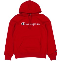 Bluza męska Champion Hooded czerwona 220253 RS054 L