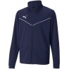 Bluza dla dzieci Puma teamRISE Training Poly Jacket Jr granatowa 657393 06 152cm