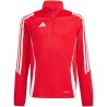 Bluza dla dzieci adidas Tiro 24 Training Top czerwona IR9361 176cm