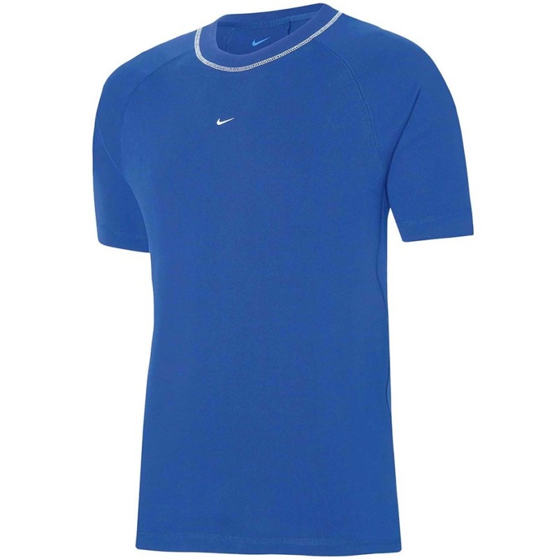 Koszulka męska Nike Strike 22 Thicker Ss Top niebieska DH9361 463 M