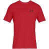 Koszulka męska Under Armour Sportstyle Left Chest SS czerwona 1326799 600 M